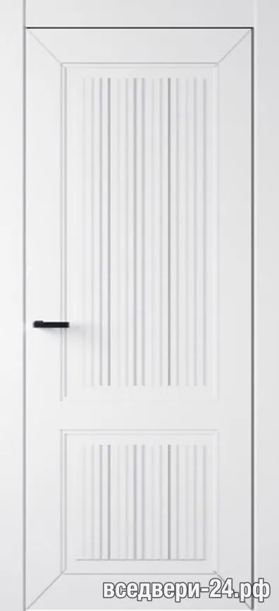 Дверь межкомнатная AxelDoors «Серия E» ARC2, Пастель белый