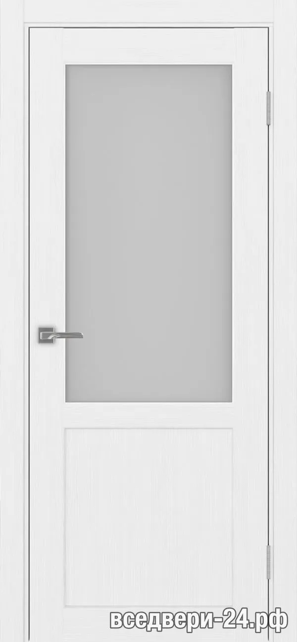 Дверь межкомнатная OPTIMA PORTE «Парма» 402.21, Белый лёд
