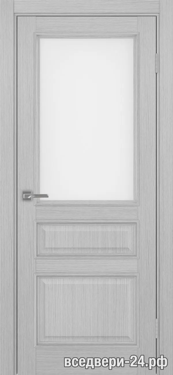 Дверь межкомнатная OPTIMA PORTE «Тоскана» 631.211 багет, Дуб серый