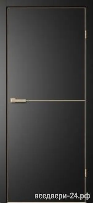 Дверь межкомнатная FlyDoors «Тринити» TR05, ПЭТ Титан