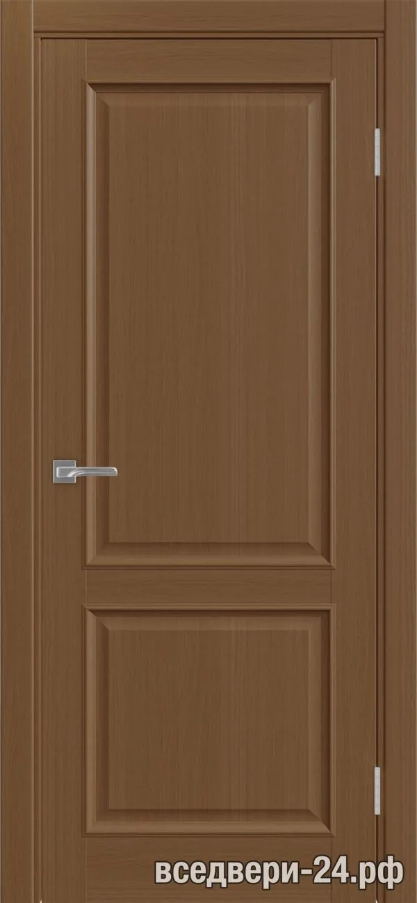 Дверь межкомнатная OPTIMA PORTE «Тоскана» 602.11 багет, Орех